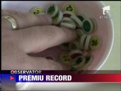 Premiu record! 6 milioane de euro la Loto