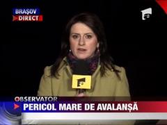 Pericol mare de avalansa in Muntii Fagaras
