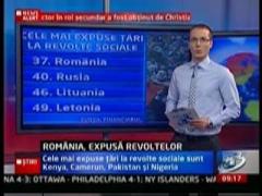 Wall Street Journal: Romania, primul loc in UE la posibilitatea izbucnirii unei revolte sociale