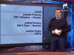 Trafic in conditii de iarna