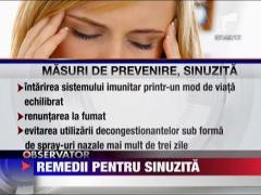Felicia: Remedii pentru sinuzita