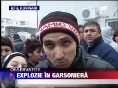 Explozie intr-un bloc de garsoniere din Rovinari