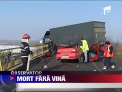 O depasire riscanta a bagat un sofer in mormant