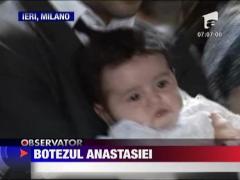 Cristi Chivu si Adelina si-au botezat ce-a de-a doua fetita