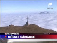 Salvamontistii reincep sa-i caute pe cei trei alpinisti straini