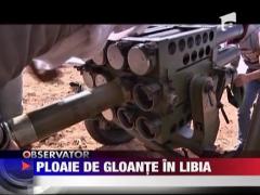 Ploaie de gloante in Libia