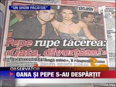 Oana Zavoranu a confirmat despartirea de Pepe