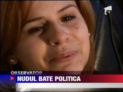 Ponta s-a razgandit! Ii tine partea balerinei care a pozat nud