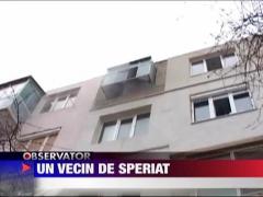 Un barbat si-a incendiat garsoniera