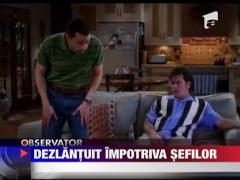 Charlie Sheen, dezlantuit impotriva sefilor