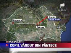 UPDATE / O romanca si-a vandut copilul de cand il purta in pantece