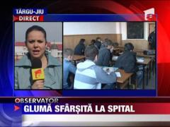 Gluma in liceu, sfarsita la spital