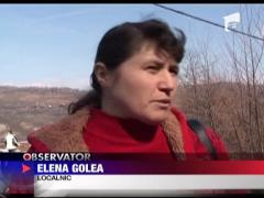 Satul Valea Mare din Valcea a ramas izolat de lume