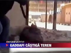 Muammar Gaddafi profita de situatia internationala