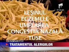 Felicia: Principalele simptome ale alergiilor alimentare