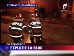 Explozie la un bloc din Constanta