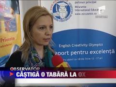 Fundatia Dan Voiculescu te trimite in tabara la Oxford