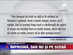 Angela Gheorghiu s-a impacat cu fostul sot