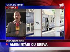 UPDATE / CFR-istii ameninta cu greva