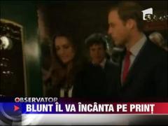 James Blunt il va incanta pe Printul William