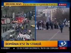 Sindicalistii incep sa isi faca aparitia in Piata Constitutiei