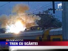 Tren cu scantei