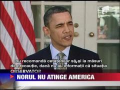 Norul radioactiv nu atinge America