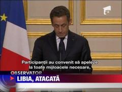 Libia, atacata de Franta, Marea Britanie si Italia