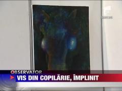 Si-a indeplinit visul din copilarie! Pictorul Silviana Zuba
