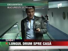 Adrian Mutu a facut inci ore pe drumul de la Florenta la Bucurest