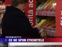 Sfatul medicilor: Cititi cu atentie etichetele produselor alimentare