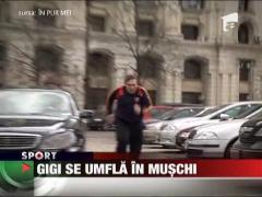 Gigi Becali s-a apucat de sala!