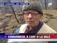 Comarnicul a luat-o la vale