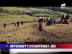 Accidente amuzante cu mountain-bike-uri