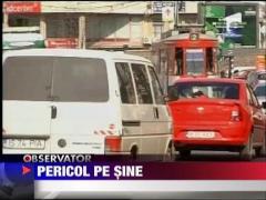 Inca un tramvai a sarit de pe sine in Iasi