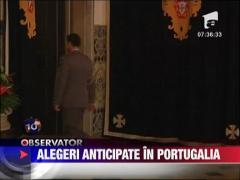 Alegeri anticipate in Portugalia