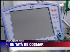 Copil de 8 luni maltratat de tatal sau!