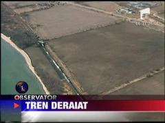 Tren deraiat in Ontario