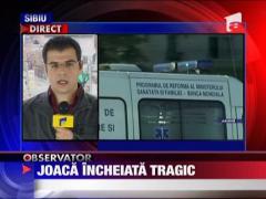 Copil strivit in curtea scolii