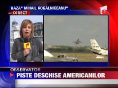 Aerodromurile romanesti, deschise pentru americani