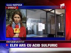 Elev ars cu acid sulfuric