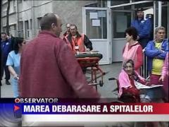 UPDATE /  Pacientii din 67 de spitale, evacuati in strada