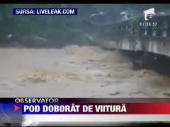 Pod doborat de viitura in Thailanda