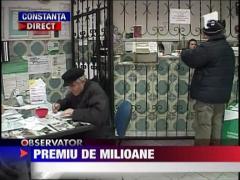 Premiu de milioane la loto 6/49