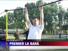 Premierul Republicii Moldova, Vlad Filat, la bara