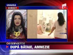 Copil amnezic, dupa ce a primit un picior in fata