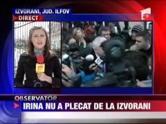 Irina Columbeanu nu a plecat de la Izvorani
