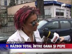 Razboi total intre Oana si Pepe