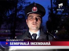 Apartamentul voleibalistului Ciprian Tofan a luat foc