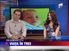 Dinu si Deea Maxer, viata in trei